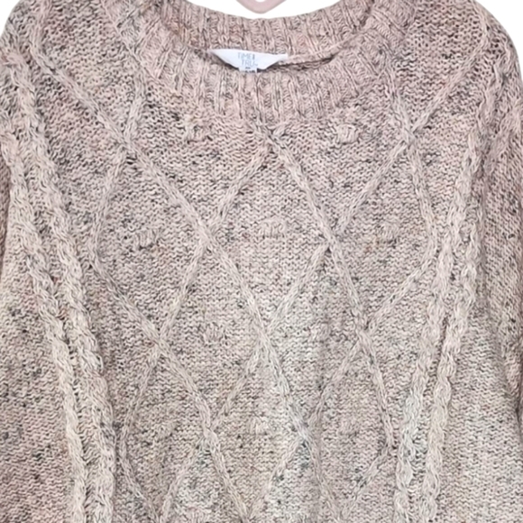 NWT Time & Tru Cozy Chunky Knit Sweater Size XL - Picture 3 of 7